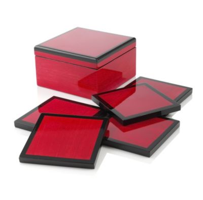 Featured Item: Red Tulip Coasters